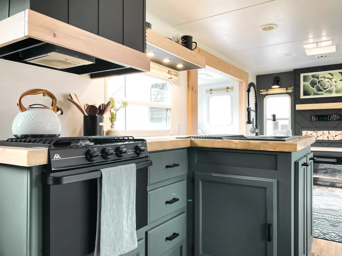 painted RV cabinets