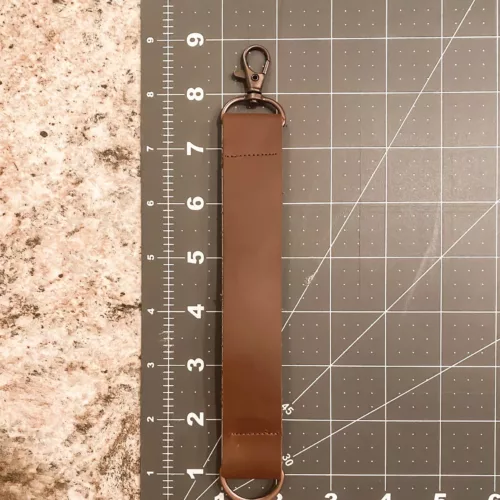 Final view of the leather strap